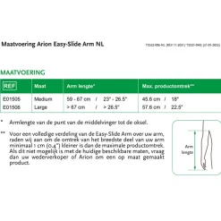 Aantrekhulp Easy-slide arm