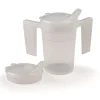 Beker met deksel & handvatten