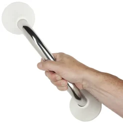 Douche/toilet Linido wandbeugel ergogrip gepolijst