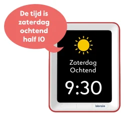 Klok BBrain Sprekend