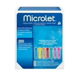 Lancetten Contour Microlet gekleurd