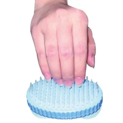 Nagelborstel op zuignap ovaal