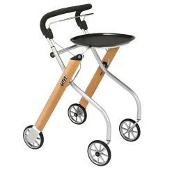Rollator Let's go Indoor incl mand en dienblad