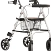 Rollator lichtgewicht (4-wiel, incl mand max130kg)