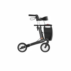 Rollator Mobilex Gepard Carbon zachte wielen