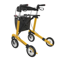 Rollator Mobilex Gepard Carbon zachte wielen