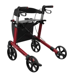 Rollator Mobilex Leopard harde wielen zith 55 cm