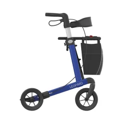Rollator Mobilex Leopard zachte wielen zith 62 cm