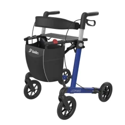 Rollator Mobilex Leopard zachte wielen zith 62 cm