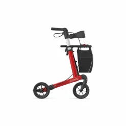 Rollator Mobilex Leopard zachte wielen zith 62 cm