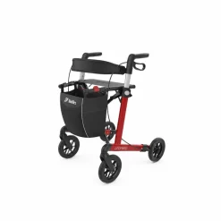 Rollator Mobilex Leopard zachte wielen zith 62 cm