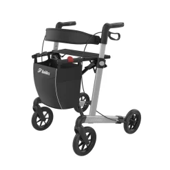 Rollator Mobilex Leopard zachte wielen zith 62 cm