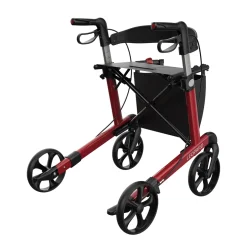 Rollator Mobilex Leopard zachte wielen zith 55 cm