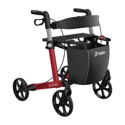 Rollator Mobilex Leopard zachte wielen zith 55 cm