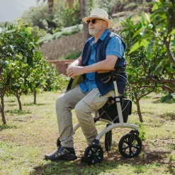 Rollator Saljol Allround AR62 volledige uitrusting