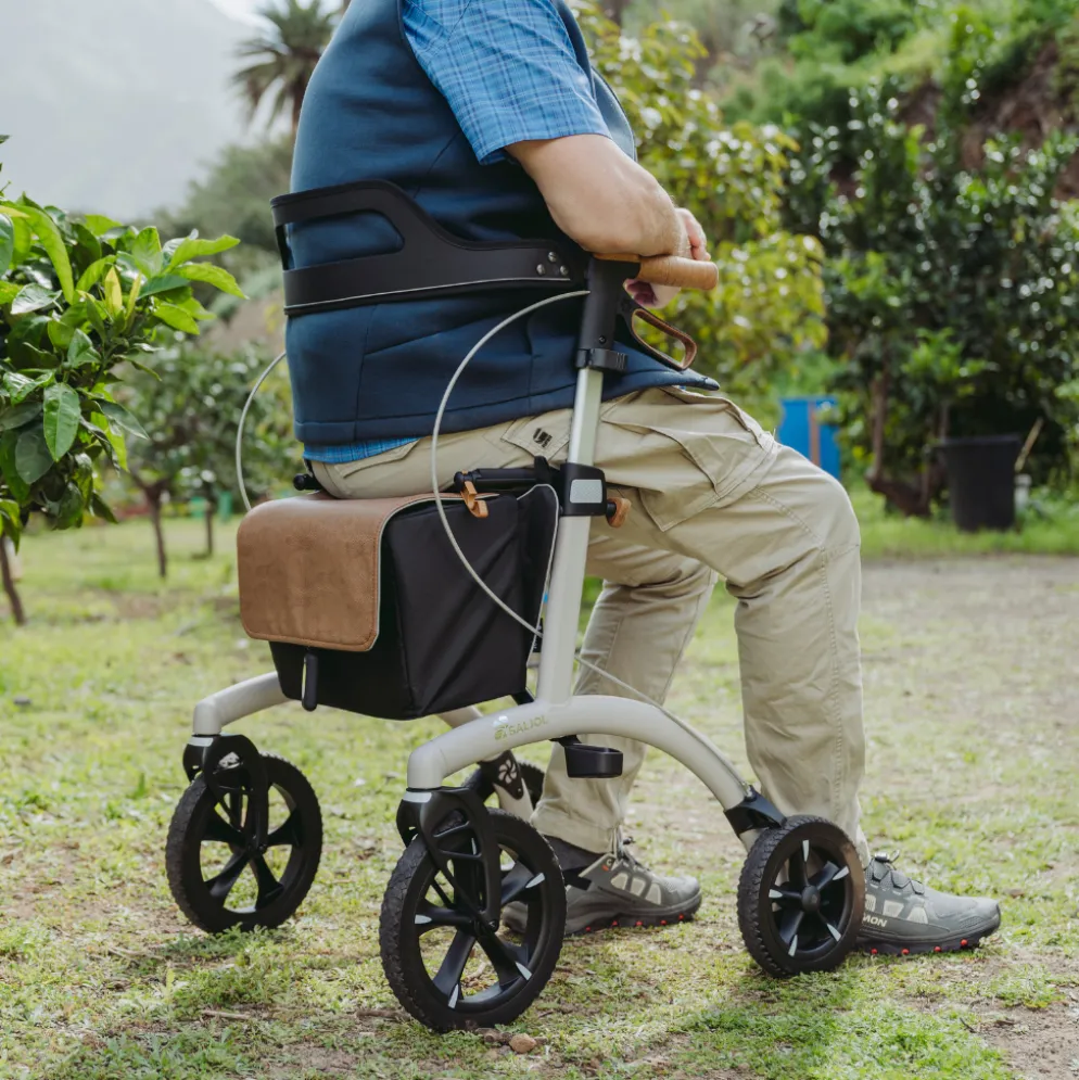 Rollator Saljol Allround AR54 volledige uitrusting