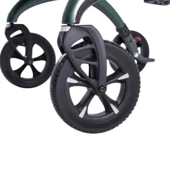 Rollator Saljol carbon CR62 incl rugsteun/lamp/bel