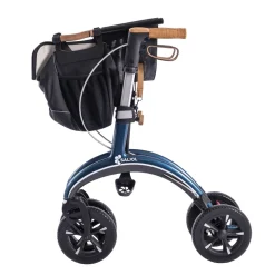 Rollator Saljol carbon CR62 incl rugsteun/lamp/bel