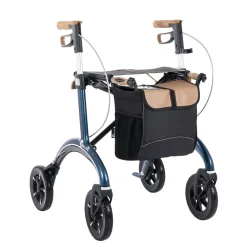 Rollator Saljol carbon CR62 incl rugsteun/lamp/bel
