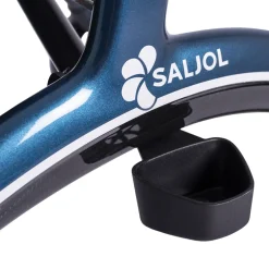Rollator Saljol carbon CR62 incl rugsteun/lamp/bel