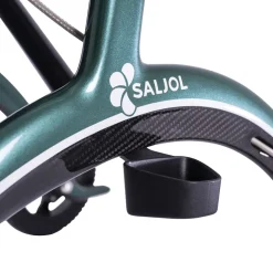 Rollator Saljol Carbon CR54 incl rugsteun/lamp/bel