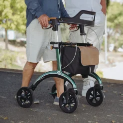 Rollator Saljol Carbon CR62 volledige uitrusting