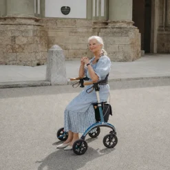 Rollator Saljol Carbon CR62 volledige uitrusting