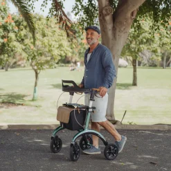 Rollator Saljol Carbon CR62 volledige uitrusting