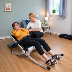 Sta-op hulp Raizer II mobiele hefstoel+hoofdsteun