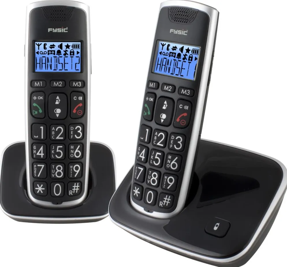 Telefoon Fysic FX-6020 Big Button DECT Twinset
