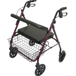 XL Rollator (4-wiel, incl mand max200kg)